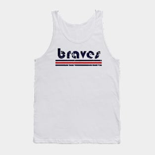 Braves line Tank Top